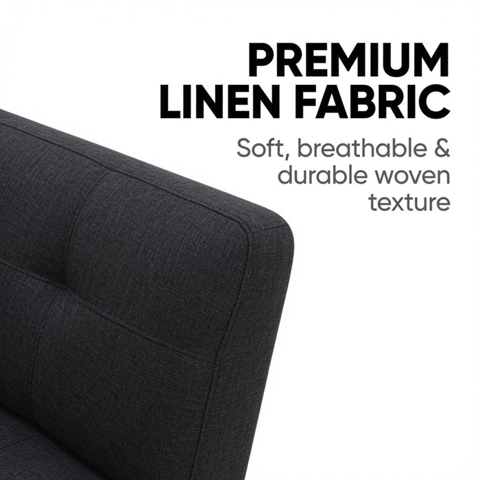L - Shaped Sectional Sofa With Movable Left Chaise