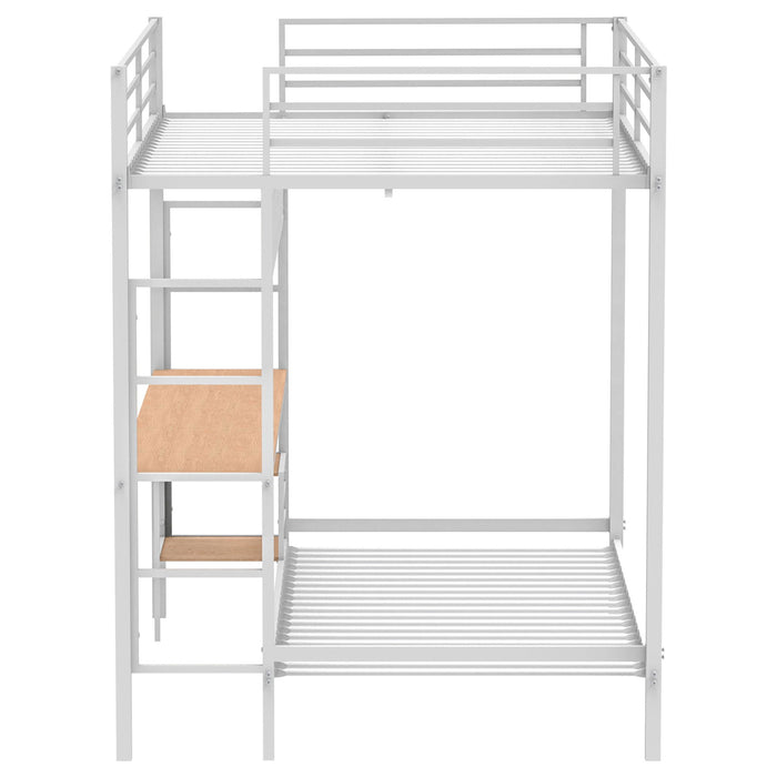 Barham - Workstation Bunk Bed With Integrated Desk