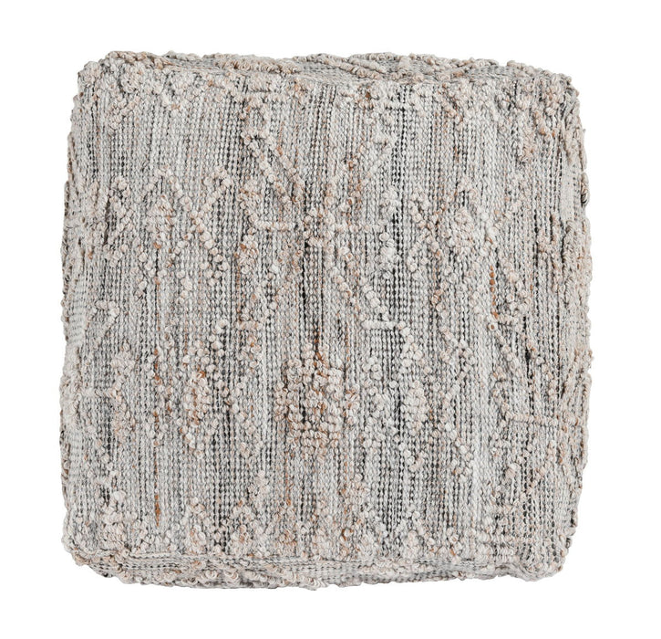 Tundra - Pouf - Gray Multi