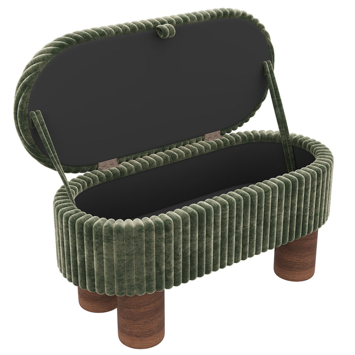 Modern Storage Ottoman Bench For Living Room