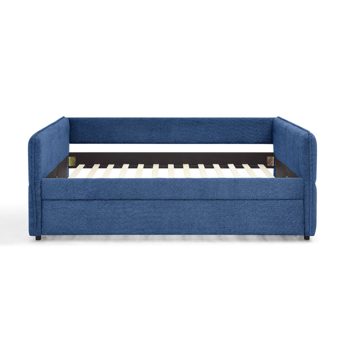 Upholstered Daybed With Pop Up Trundle