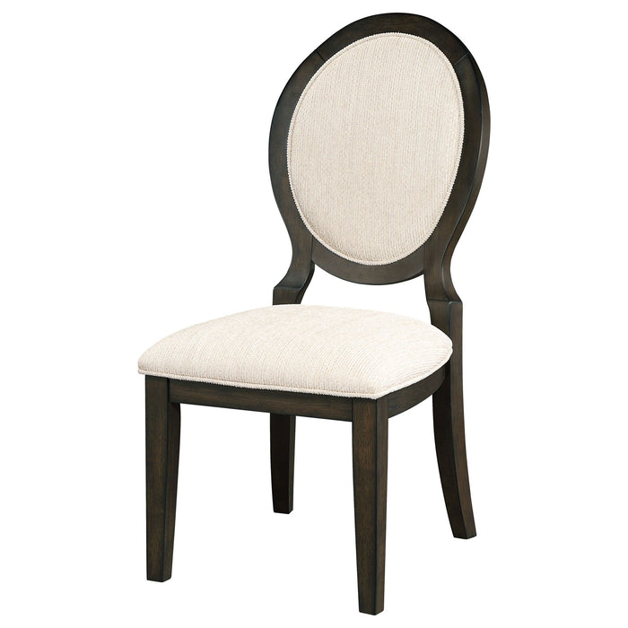 Fulton - Oval Back Dining Side Chair (Set of 2) - Espresso
