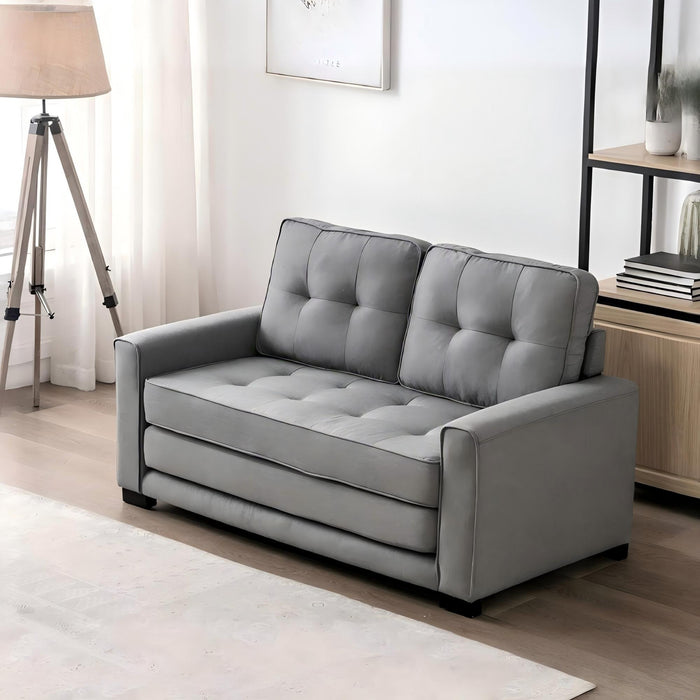 Upholstered Pull Out Sleeper Loveseat