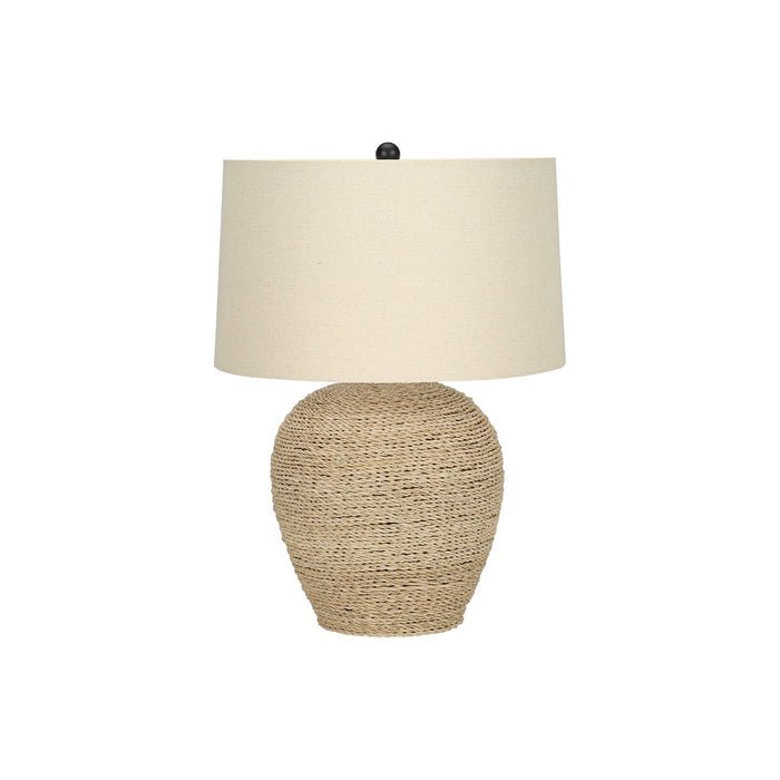 Lighting, Table Lamp, Rattan, Resin, Transitional - Beige