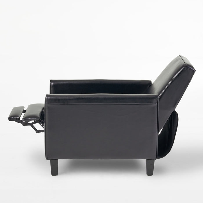 Upholstered Push Back Recliner Chair For Living Room