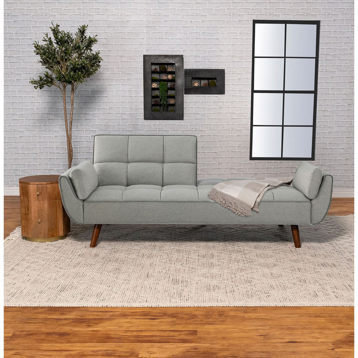 Caufield - Tufted Convertible Sofa Bed Upholstered - Gray