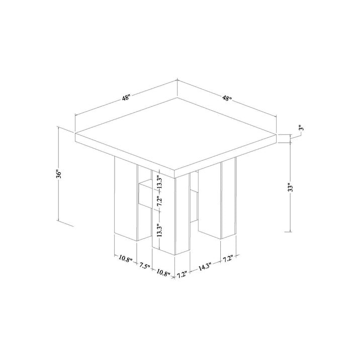 Mikha - Bar Table And Bar Stool