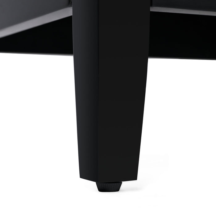 Modern Bathroom Vanity With Sink, Cabinet Storage, Drawer & Adjustable Feet
