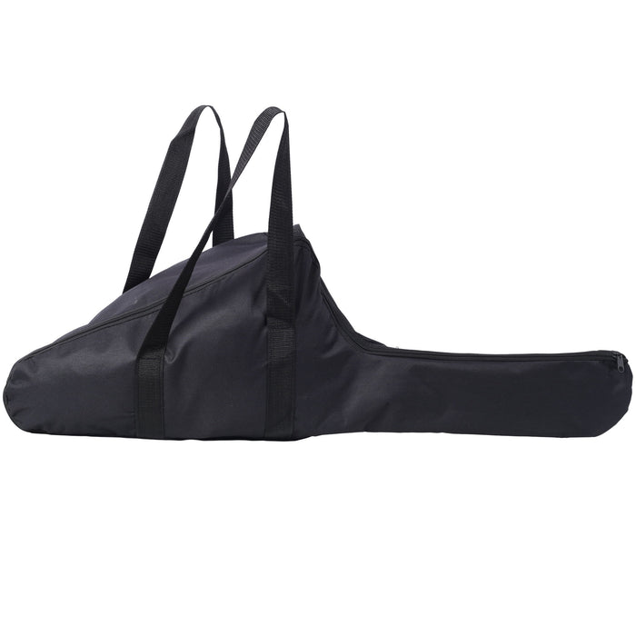 62Cc Gas Powered Chainsaw 2 Cycle Handheld Cordless Chain Saw Aluminium 18" And 20" Guide Bar - Orange