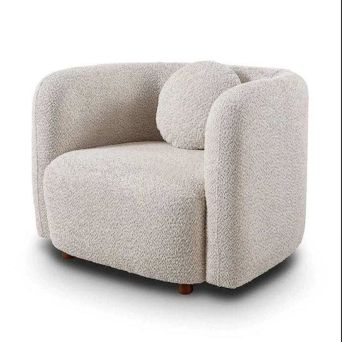 Japandi Style Accent Square Chair