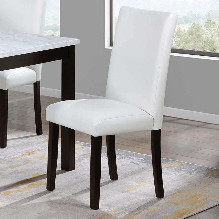 Dining Table With 4 Upholstered Side Chairs