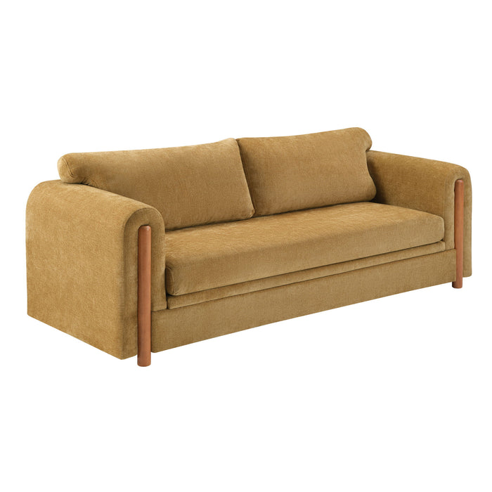 Modern 3 Seater Upholstered Couch Sofa For Living Room