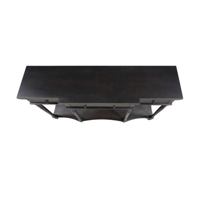 Retro Console Table With 3 Soft Close Drawers