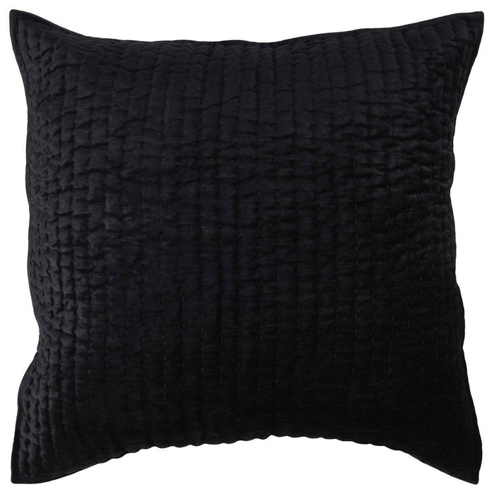Bari - Velvet Sham - Onyx