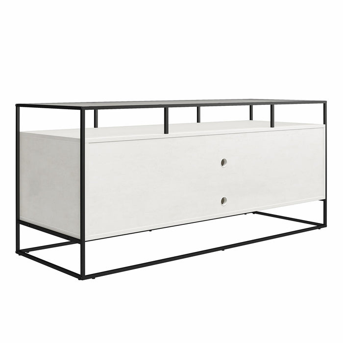 Camley - Media Console TV Stand - White