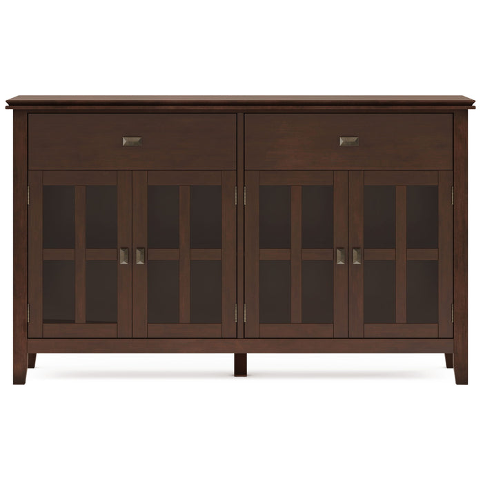 Artisan - Large 4 Door Sideboard Buffet - Russet Brown