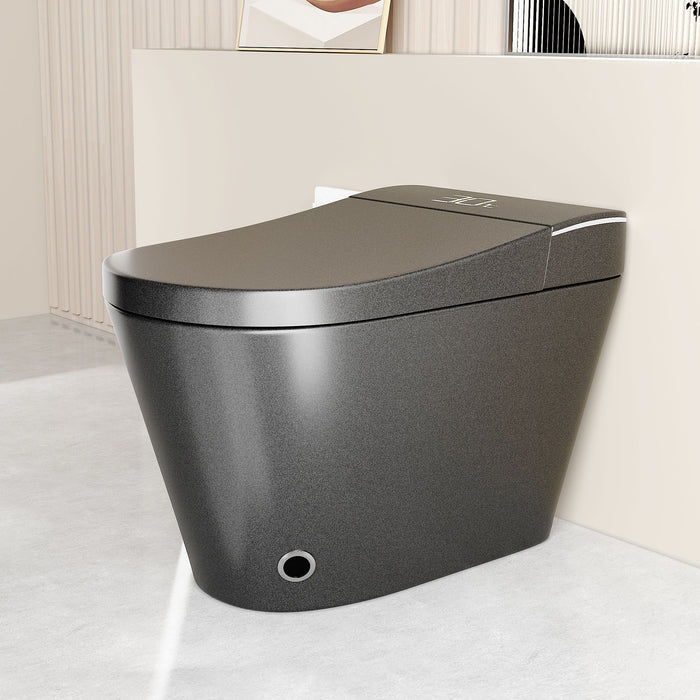 Smart Bidet Toilet With Auto Open / Close Seat, Warm Water Wash, Heated Seat, And Wireless Remote Control