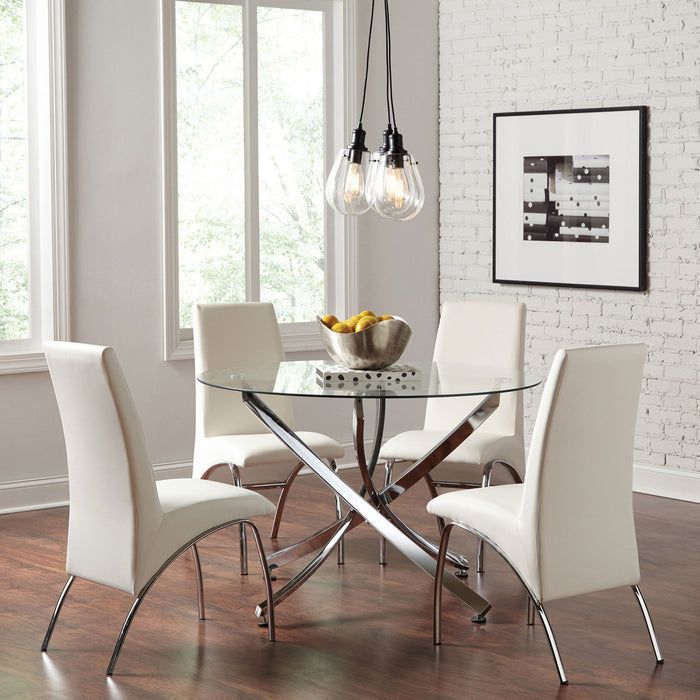 Darby - Upholstered Dining Side Chair (Set of 2) - White