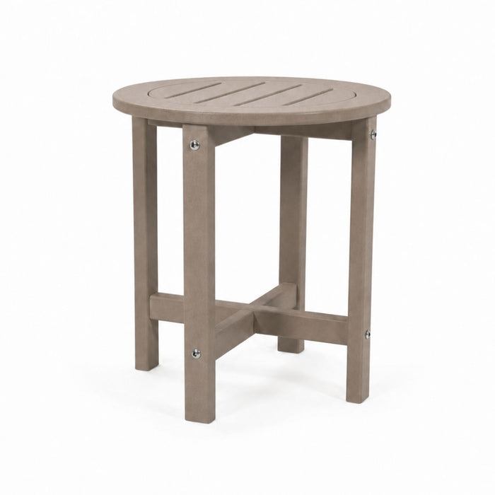 Round Outdoor Side Table