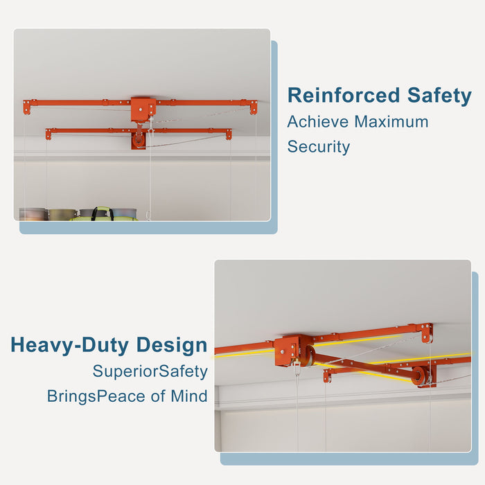 Overhead Garage Storage Rack