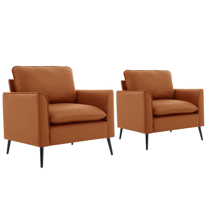 Nordic Retro Light Luxury Upholstered Sofa Chair