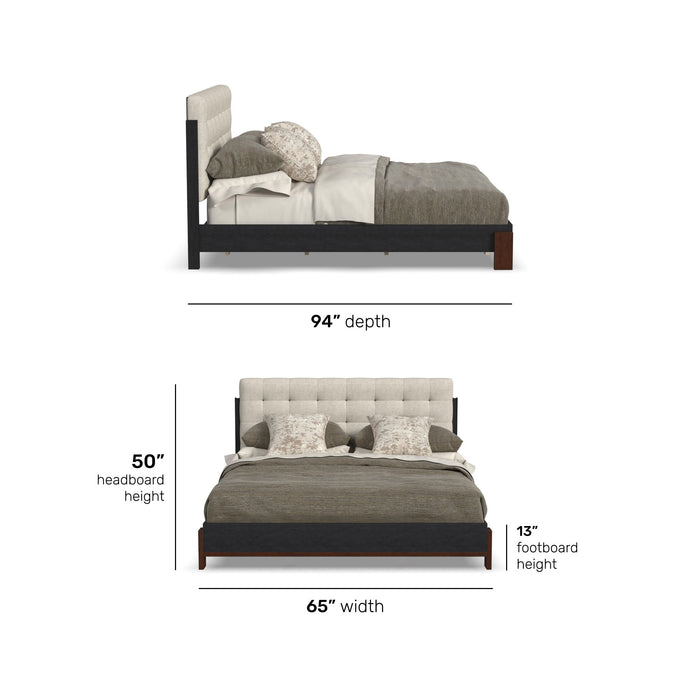 Waterfall - Upholstered Bed