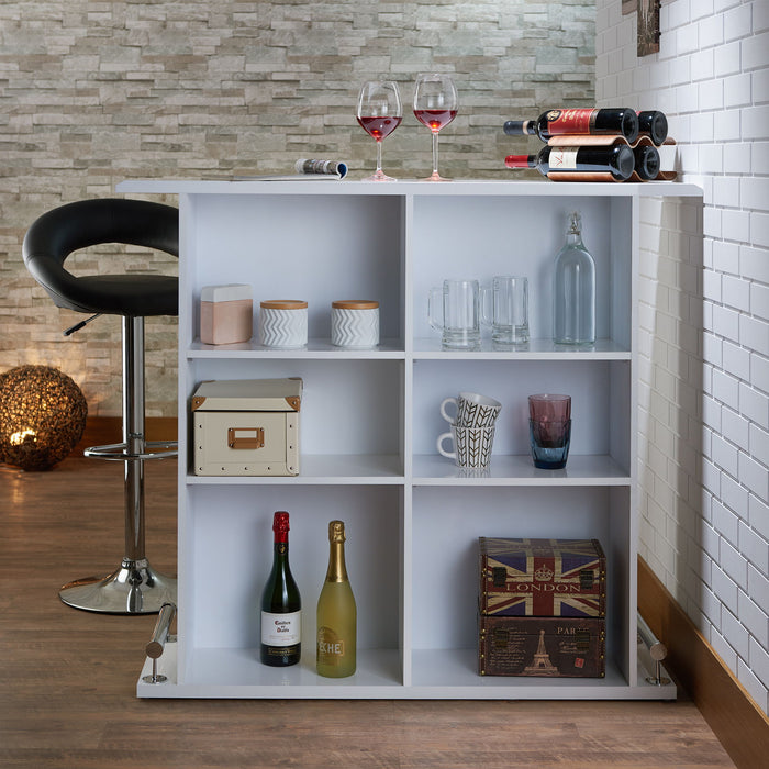 Kite - Bar Table - Gloss White