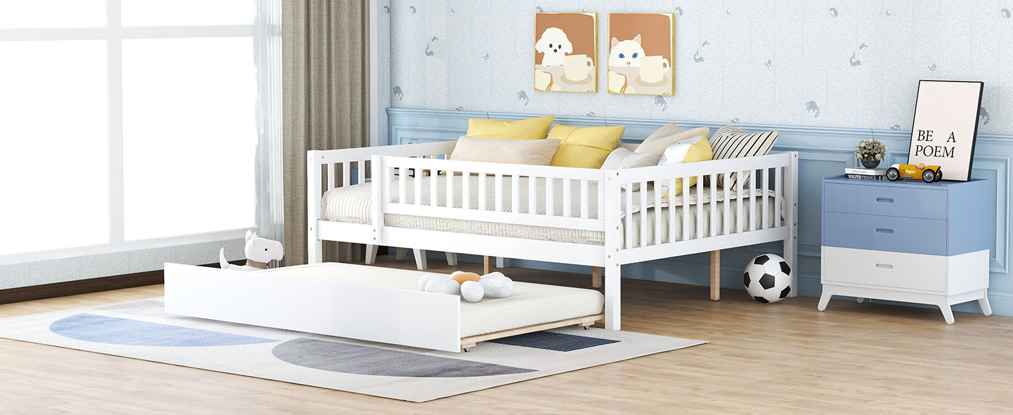 Multi Functional Wooden Daybed Bed