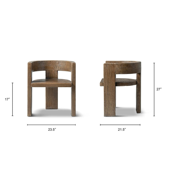 Soren - Accent Curved Dining Chair