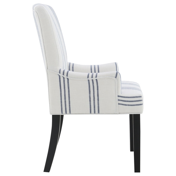 Draper - Upholstered Arm Chair - Beige