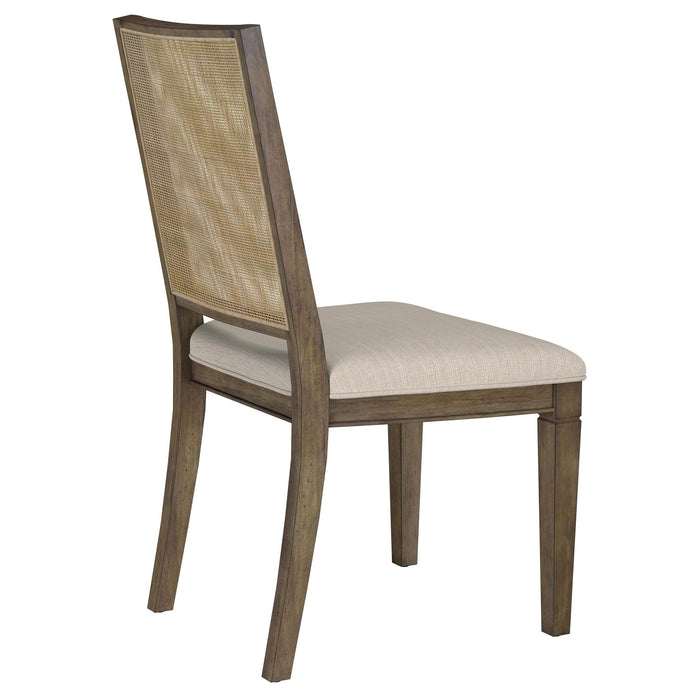 Stewart - Back Dining Side Chair (Set of 2) - Light Brown