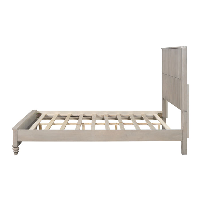 Platform Bed Frame & Tall Headboard