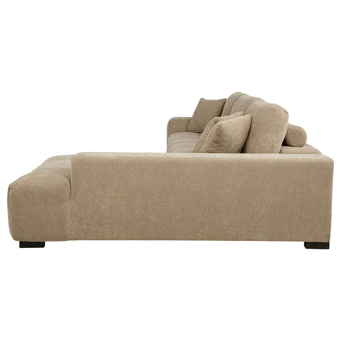 Plather - Sectional Chaise Sofa