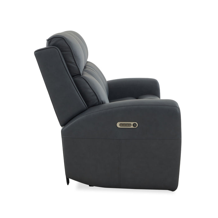 Warren - Power Reclining Sofa With Console, Power Headrest & Lumbar