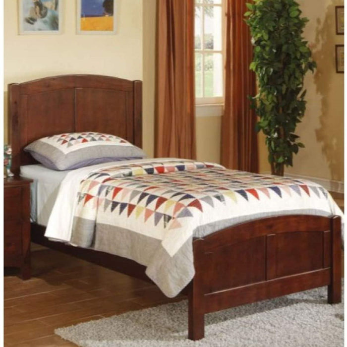 Carved Headboard Bed