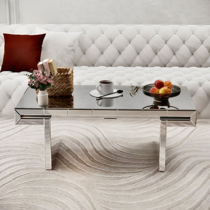 American Vintage Industrial Coffee Table, Double Tier Design