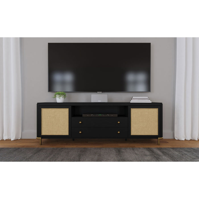 Benson - 2 Door TV Stand With Dual Drawers