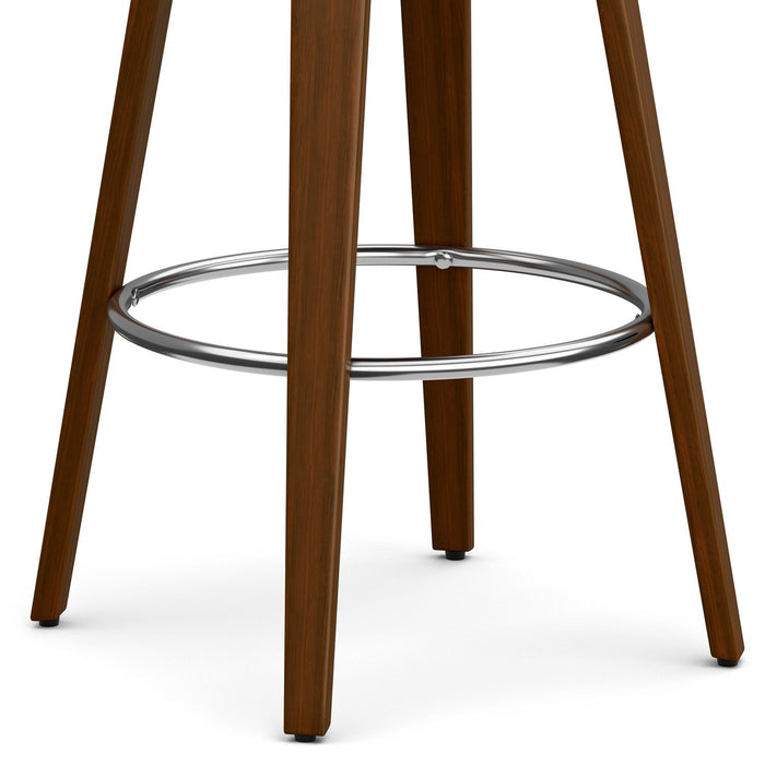 Roland - Upholstered Swivel Counter Height Stool