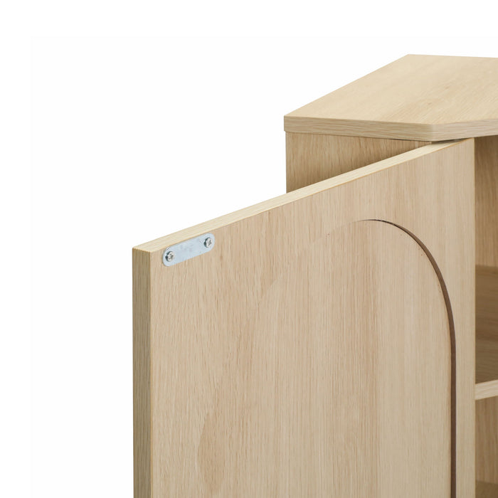 Freestanding Corner Corner Cabinet For Living Room