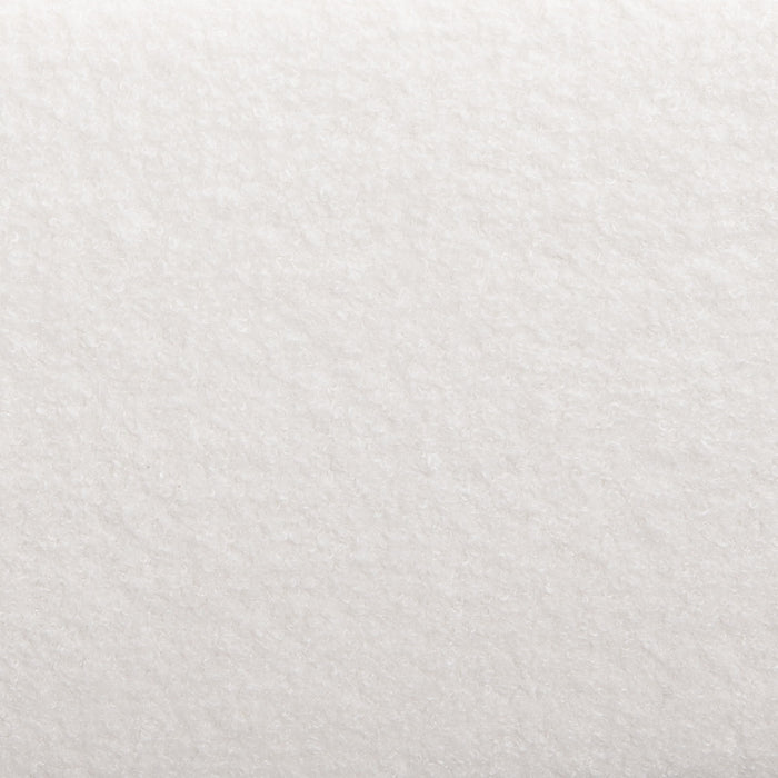 Queen Size Elegant Terry Upholstered Bed - White