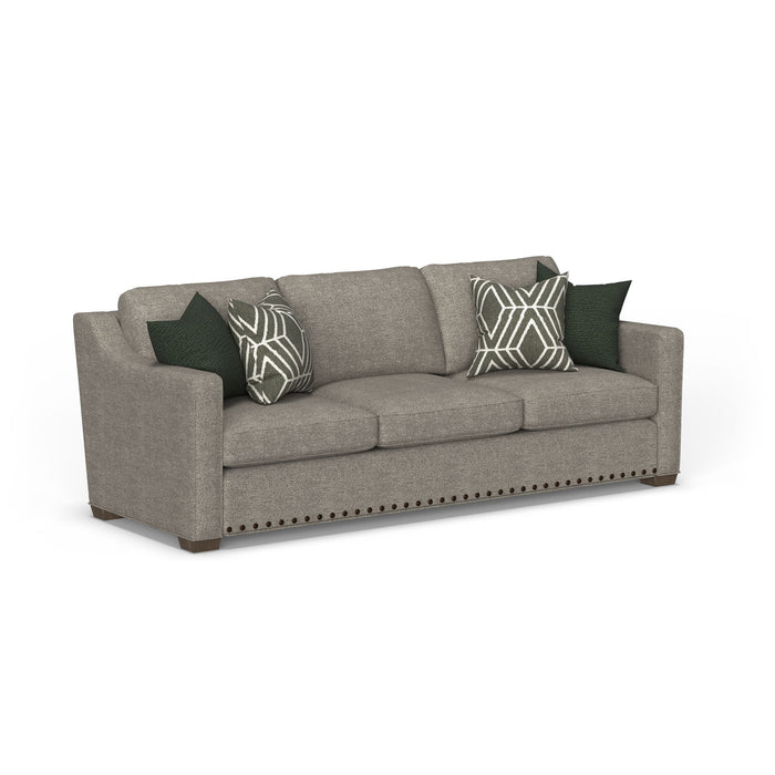 Milo - Fabric Sofa With Nailhead Trim