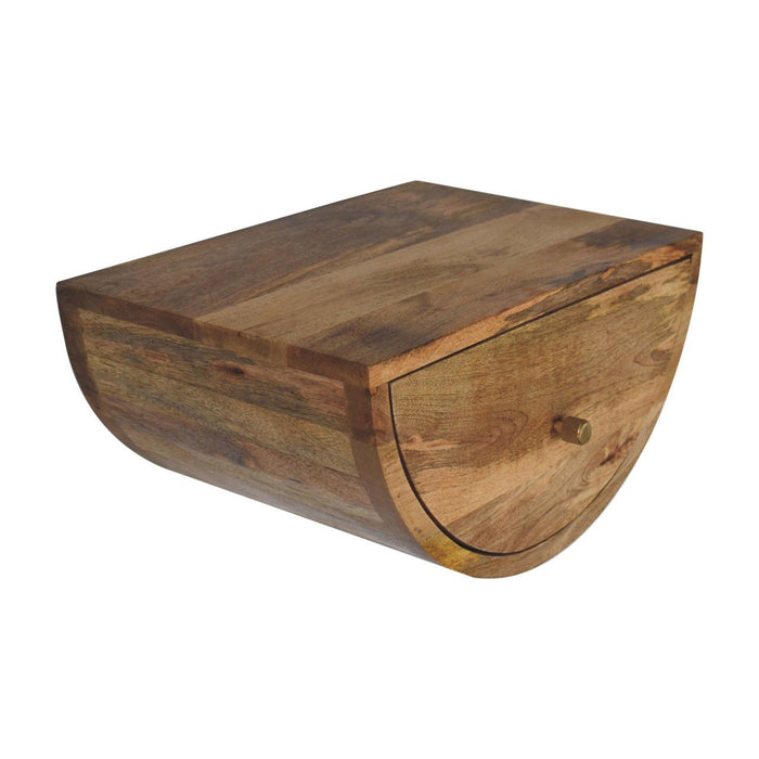 Crescent - Floating Nightstand - Beige