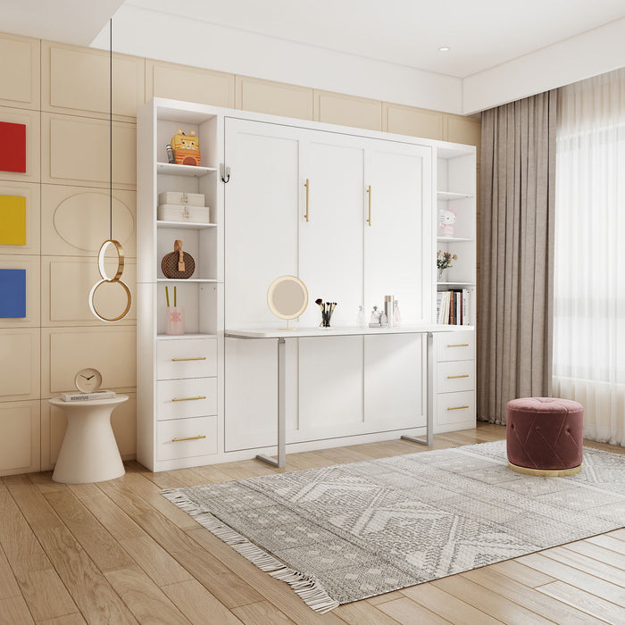 Multifunctional Vertical Murphy Wall Bed