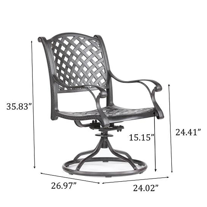 Rectangular Dining Set With Cushions