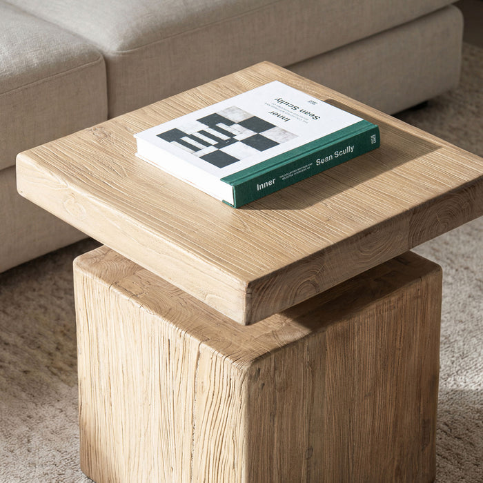 Calder - Square Side Table - Natural