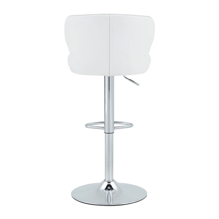 Adjustable Swivel Bar Chair With Ergonomic High Back Design