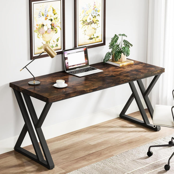 Writing Desk With Z-Shaped Legs