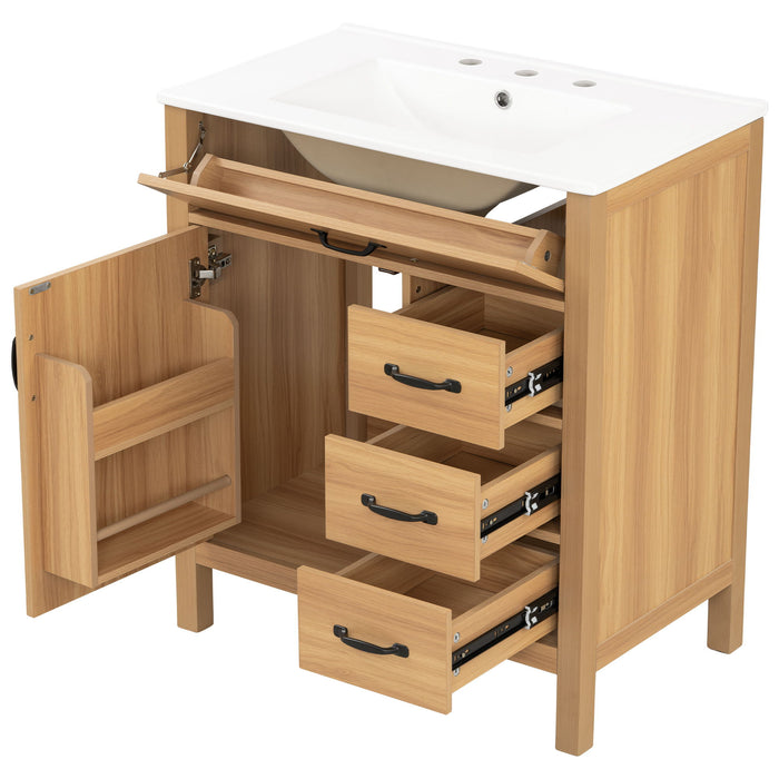 Modern Traditional Bathroom Vanity With Sink