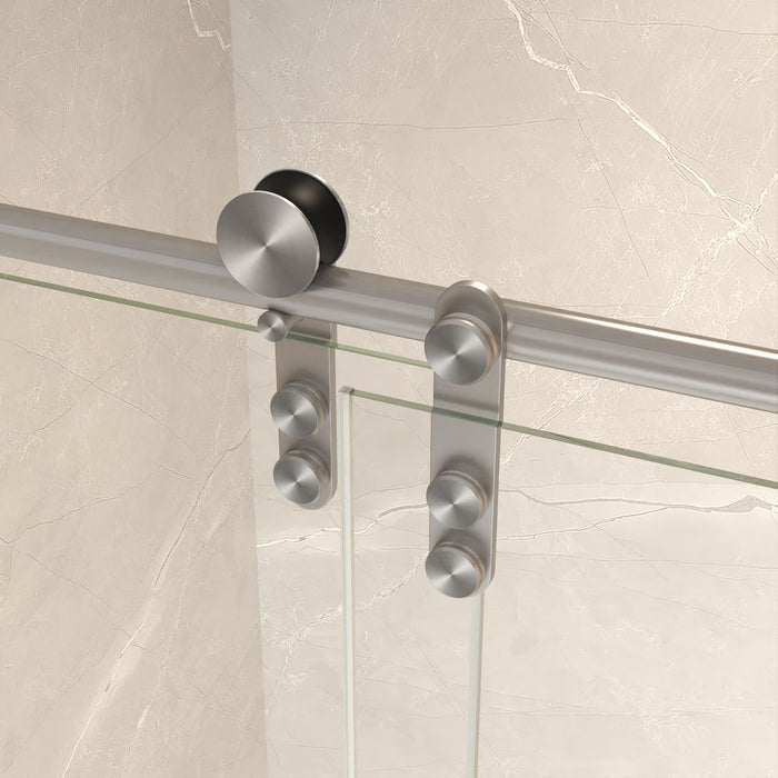Frameless Sliding Bathtub Door With Frame