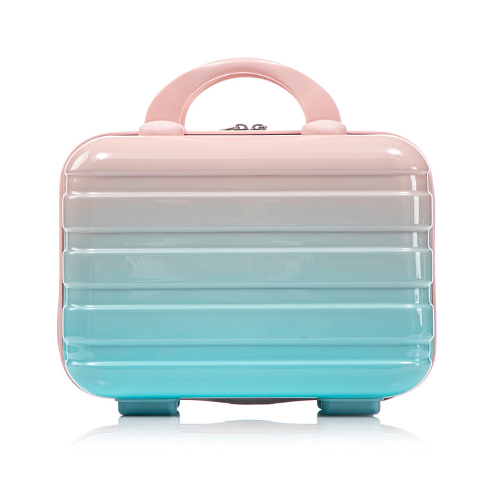 Luggage Set 14" / 20" With Combination Lock And Cosmetic Case